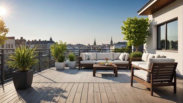 Les matériaux incontournables pour réussir l'aménagement de votre terrasse