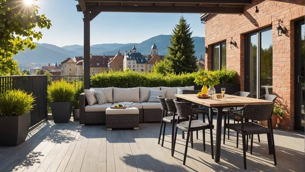 Les meilleures idées d'aménagement pour une terrasse ensoleillée