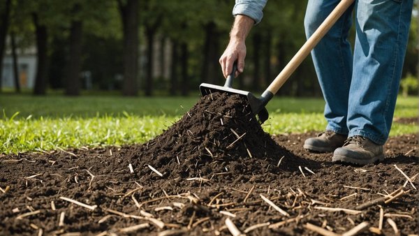 Techniques de paillage pour un sol sain et fertile